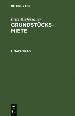 Nachtrag 1. 1