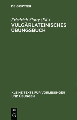 Vulgärlateinisches Übungsbuch