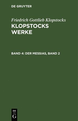 bokomslag Der Messias, Band 2