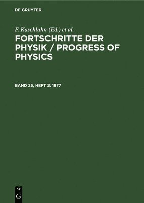 F. Kaschluhn, A. Lösche, R. Ritschl, R Rompe - 1977, Inbunden