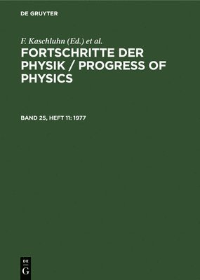 F. Kaschluhn, A. Lösche, R. Ritschl, R Rompe - 1977, Inbunden