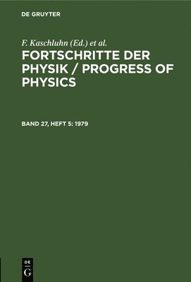 Hubert Feger, C F Graumann, Klaus Holzkamp, Martin Irle - 1979, Inbunden