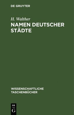 Namen Deutscher Stdte 1
