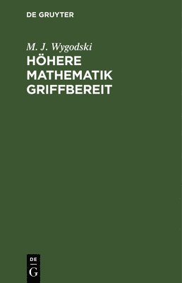 Hhere Mathematik Griffbereit 1