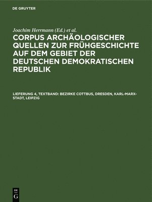 W Coblenz, E Faust - Bezirke Cottbus, Dresden, Karl-Marx-Stadt, Leipzig, Inbunden