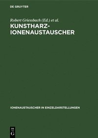 bokomslag Kunstharz-Ionenaustauscher