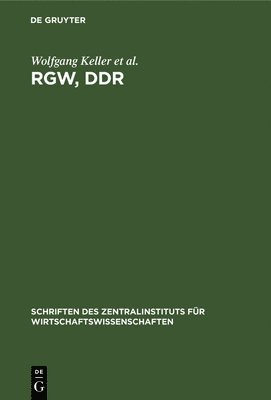 Rgw, DDR, Inbunden