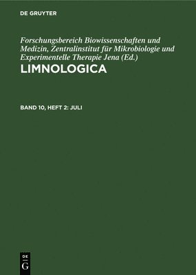 Forschungsbereich Biowissenschaften Und Medizin Zentralinstitut Für Mikrobiologie Und Experimentell - Juli, Inbunden