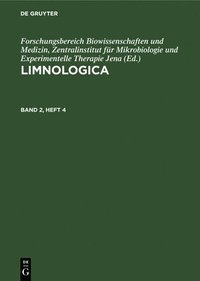 bokomslag Limnologica. Band 2, Heft 4