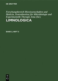 bokomslag Limnologica. Band 2, Heft 3