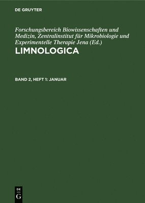 H Ebert, V Weidemann, Forschungsbereich Biowissenschaften Und, Zentralinstitut für Mikrobiologie und Experimentelle Therapie Jena Forschungsbereich Biowissenschaften und Medizin - Januar, Inbunden