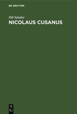 Nicolaus Cusanus 1