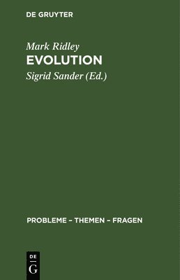 Mark Ridley, Sigrid Sander - Evolution, Inbunden