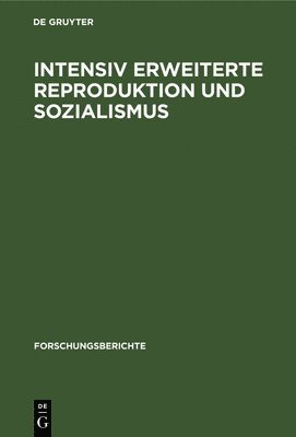 Intensiv Erweiterte Reproduktion Und Sozialismus 1