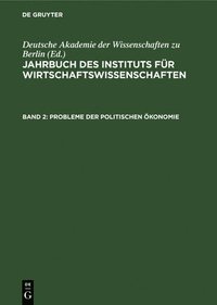 bokomslag Jahrbuch Des Instituts Fr Wirtschaftswissenschaften. Band 2