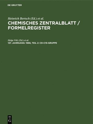 bokomslag 1966, Teil 2: C9-C15-Gruppe