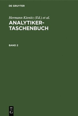 Analytiker-Taschenbuch. Band 2 1