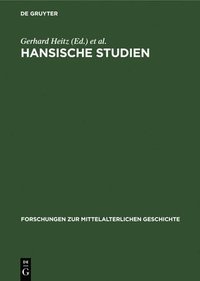 bokomslag Hansische Studien