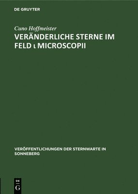 Vernderliche Sterne Im Feld &#953; Microscopii 1