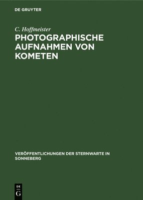 bokomslag Photographische Aufnahmen Von Kometen