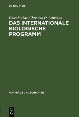 Das Internationale Biologische Programm 1