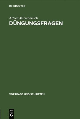 bokomslag Düngungsfragen