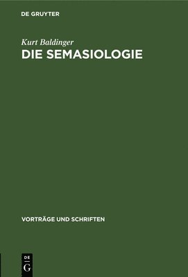 Die Semasiologie 1