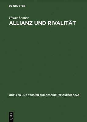 bokomslag Allianz Und Rivalität