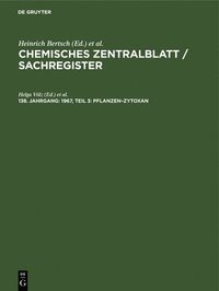 bokomslag 1967, Teil 3: Pflanzen-Zytoxan