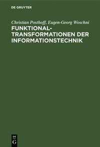 bokomslag Funktionaltransformationen Der Informationstechnik
