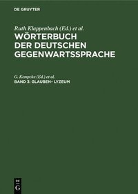 bokomslag Glauben- Lyzeum