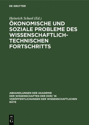 bokomslag konomische Und Soziale Probleme Des Wissenschaftlich-Technischen Fortschritts