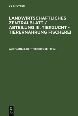 bokomslag Oktober 1963