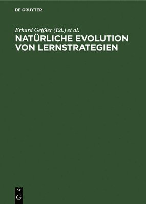 Natrliche Evolution Von Lernstrategien 1