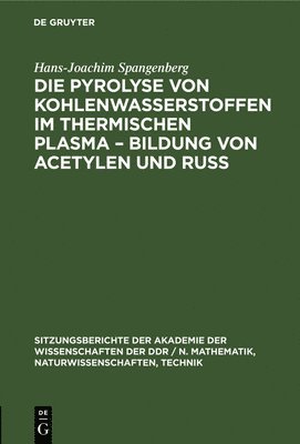 bokomslag Die Pyrolyse Von Kohlenwasserstoffen Im Thermischen Plasma - Bildung Von Acetylen Und Ru