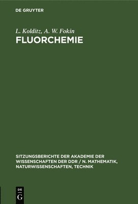 bokomslag Fluorchemie