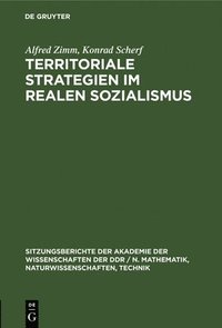 bokomslag Territoriale Strategien Im Realen Sozialismus