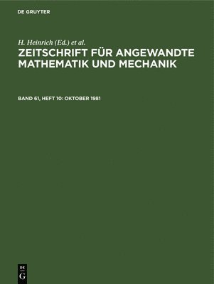 H Heinrich, G Schmid - Oktober 1981, Inbunden