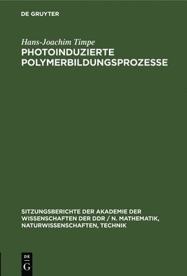 bokomslag Photoinduzierte Polymerbildungsprozesse