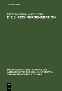 bokomslag Die 5. Rechnergeneration
