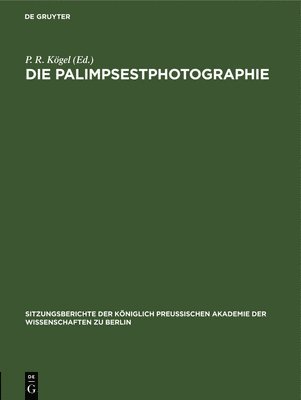 Die Palimpsestphotographie, Inbunden