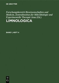 bokomslag Limnologica. Band 1, Heft 4