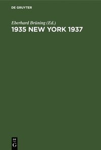 bokomslag 1935 New York 1937