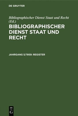 bokomslag Register