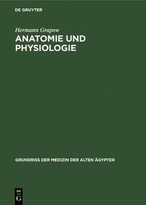 bokomslag Anatomie Und Physiologie