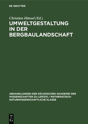 bokomslag Umweltgestaltung in Der Bergbaulandschaft