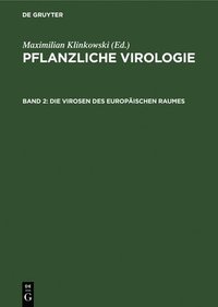 bokomslag Die Virosen Des Europäischen Raumes