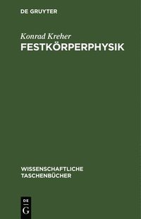 bokomslag Festkörperphysik