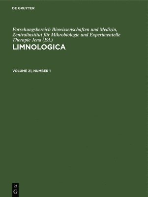 Limnologica. Volume 21, Number 1 1