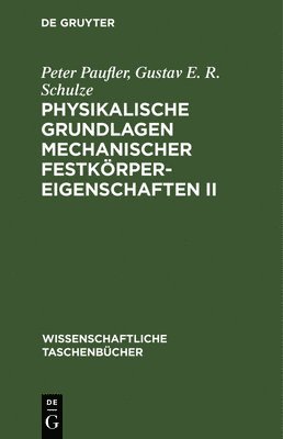 Physikalische Grundlagen Mechanischer Festkrpereigenschaften II 1